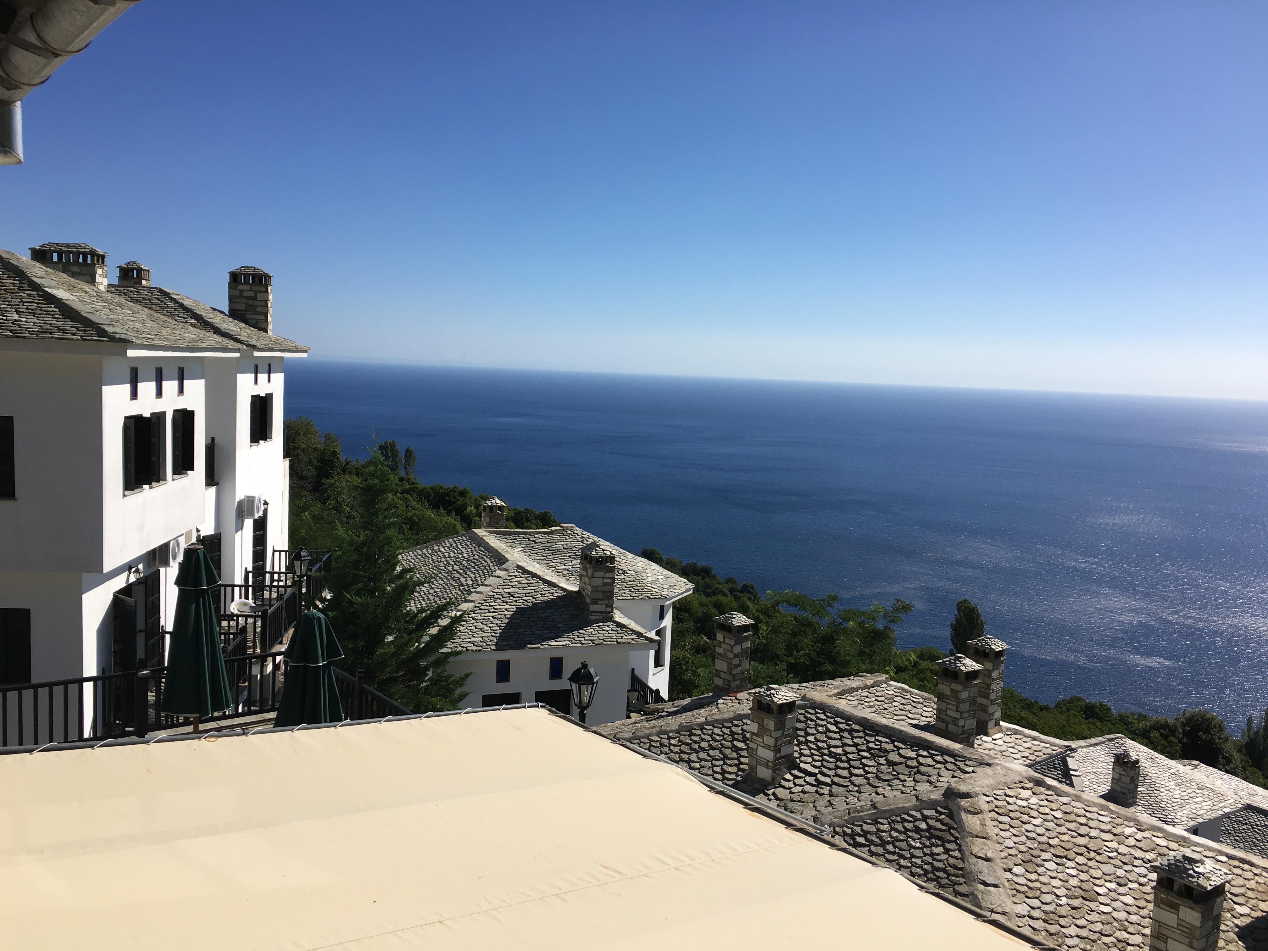 Pilio Sea Horizon Hotel ซาการาดา ภายนอก รูปภาพ