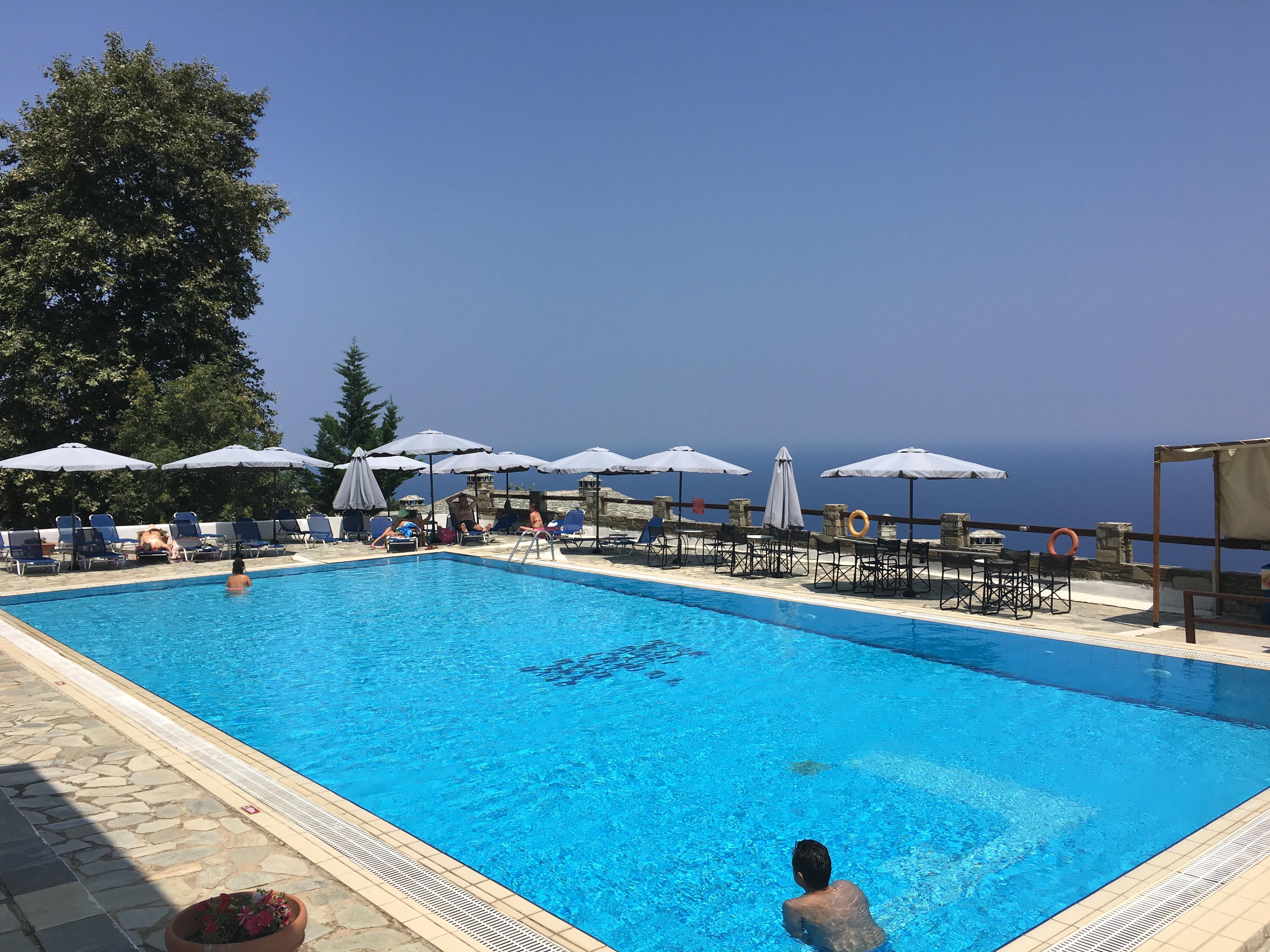Pilio Sea Horizon Hotel ซาการาดา ภายนอก รูปภาพ