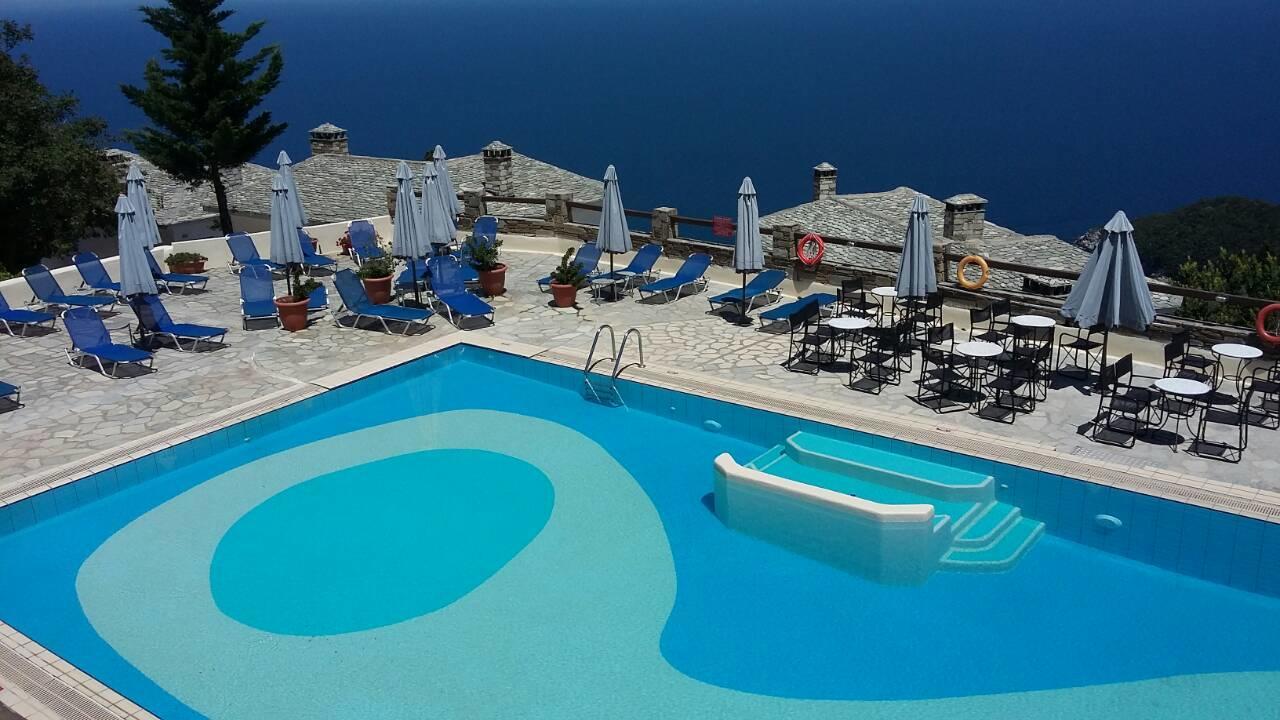 Pilio Sea Horizon Hotel ซาการาดา ภายนอก รูปภาพ