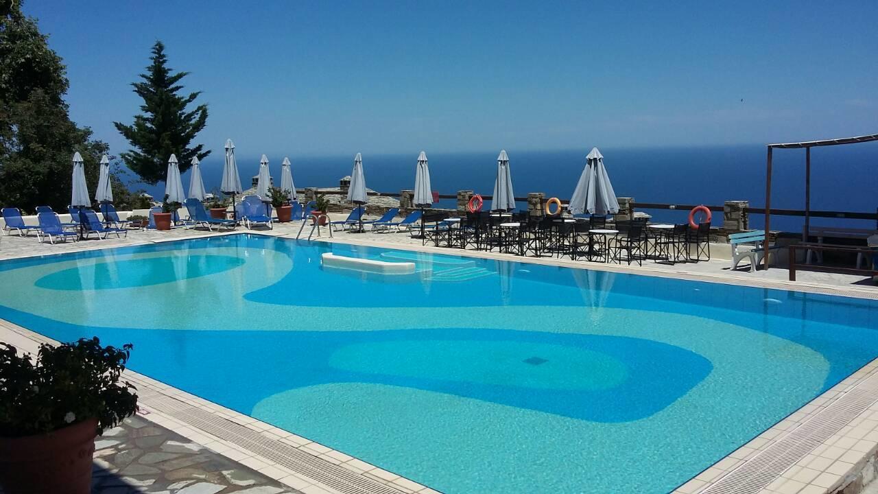 Pilio Sea Horizon Hotel ซาการาดา ภายนอก รูปภาพ